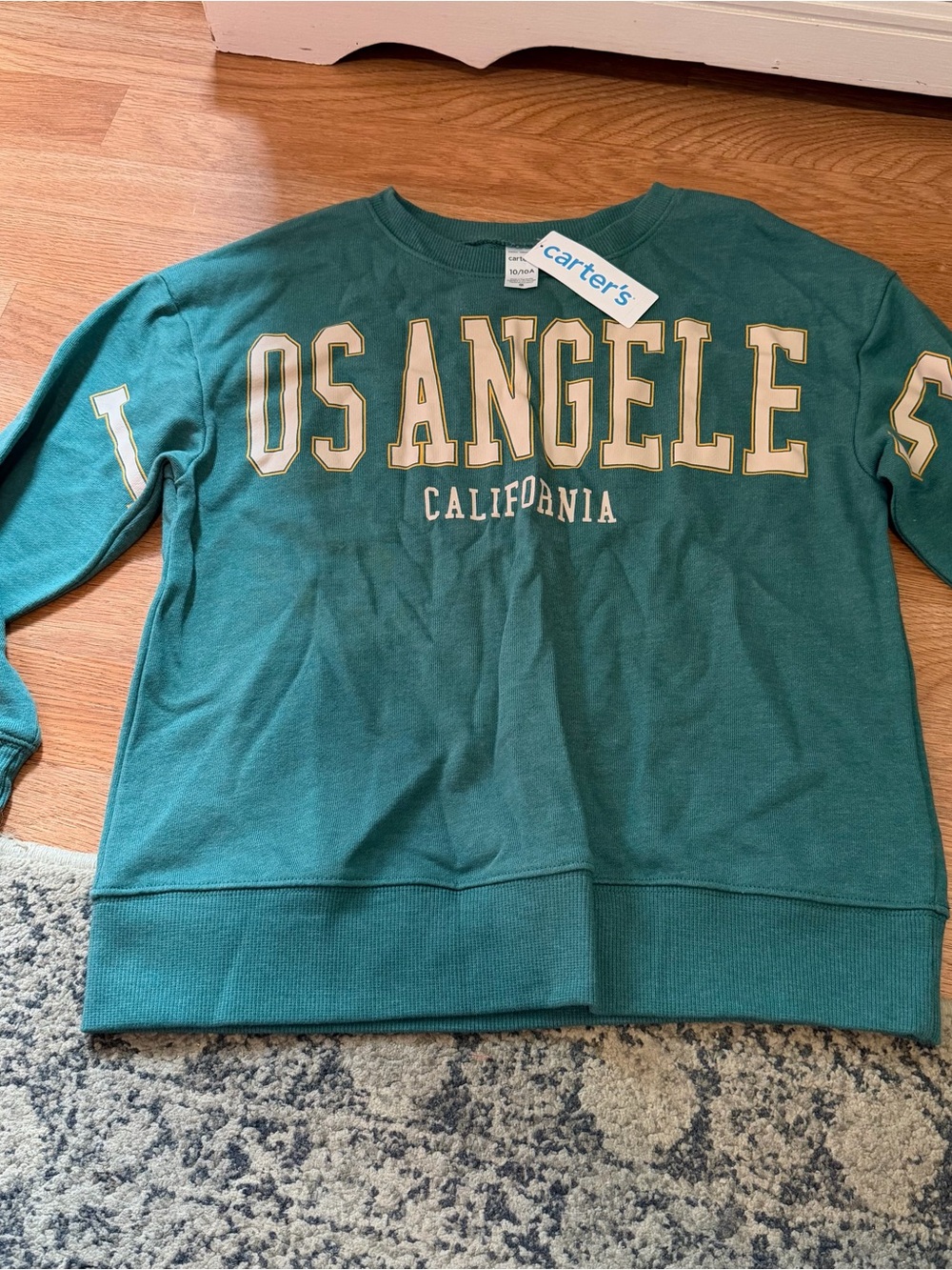 Carters Size 10 Crew Neck Sweatshirt
